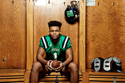 The nation's number 1 high school quarterback, Justin Fields.