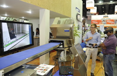 Innovative Conveyor Machine Display at ProPak Asia Thailand (PRNewsfoto/UBM BES)