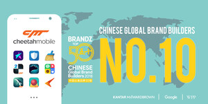 Cheetah Mobile Ranked among BrandZ's Top 10 Chinese Global Brand Builders