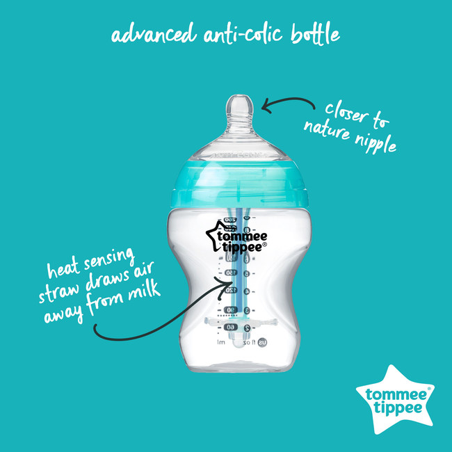 Tommee Tippee® Introduces Groundbreaking Advanced AntiColic Baby Bottle