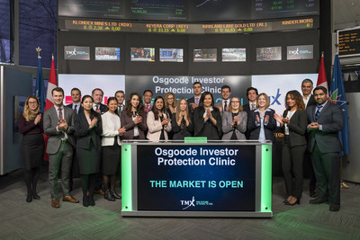 Osgoode Investor Protection Clinic Opens the Market (CNW Group/TMX Group Limited)