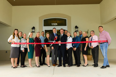 Pictured, from left to right: Annie Erdman, Bob Goldfarb, Julie Illeck, Samantha Wasicsko, Kim Hamm, Brent Agin, Judy Servidio, Kent Runyon, Kurt Feshbach, Kyle Carr, Bryn Wesch, Jeremy Moore, Andre Genao, Jennifer Stevens, Dan Liftman, Doug Swan.