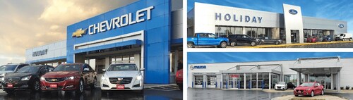 Holiday Automotive has three dealerships in the Fond du Lac area.