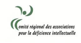 Logo : CRADI (Groupe CNW/Comit rgional des associations pour la dficience intellectuelle - CRADI)