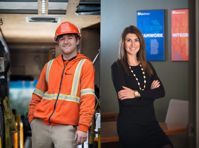 Hydro Ottawa a top employer for young people (CNW Group/Hydro Ottawa Holding Inc.)