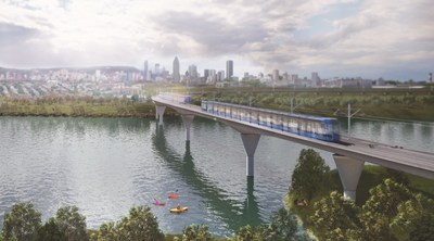 NouvLR General Partnership Selected as the preferred consortium for the Infrastructure Engineering, Procurement and Construction of the Réseau express métropolitain (CNW Group/SNC-Lavalin)
