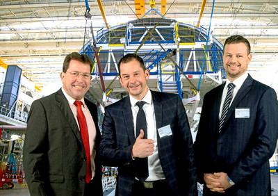 For the fourth consecutive year, Chemetall has been awarded the highest supplier award in the Airbus Supply Chain & Quality Improvement Program called SQIP. The award was handed over to Christoph Hantschel, Global Product Manager Aircraft Sealants & CICs, Hendrik Becker, Global Aerospace Manager, and Nicholas Cush, Global SIOP Manager. © Airbus