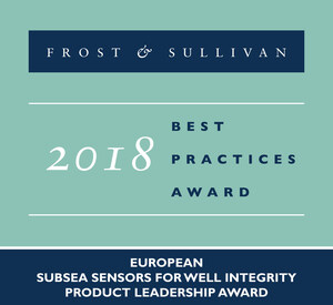 4Subsea Is Recognized by Frost &amp; Sullivan with the European Product Leadership Award for Its Innovative Subsea Wellhead Integrity Monitoring Solution
