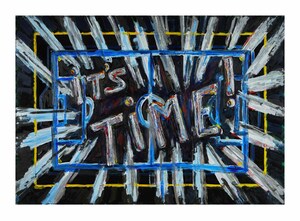 Painter Florian Crespol Had First Exhibit in New York City of His Successful Series "Field of Thought" at the Hoerle-Guggenheim Contemporary Art Gallery
