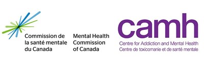 Logos de la Commission de la sant mentale du Canada et du Centre de toxicomanie et de sant mentale (Groupe CNW/Commission de la sant mentale du Canada)