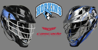 The 2018 Hopkins Lacrosse Cascade S Helmet. The S incorporates several new, game-changing helmet technologies, including a new tri-liner integrated with the shell, new Xflo ventilation that more than doubles the breathability of previous helmets models, and a new Vision bar facemask that ensures the ball is never out of sight. Check out cascadelacrosse.com to learn more.