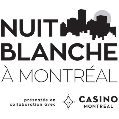 Logo: Nuit blanche à Montréal (CNW Group/Musée d'art contemporain de Montréal)