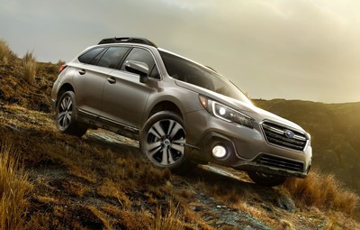 Subaru nomme Meilleure marque grand public pour la quatrime anne de suite dans le cadre de la remise des prix ALG 2018 sur les valeurs rsiduelles au Canada. (Groupe CNW/Subaru Canada Inc.)