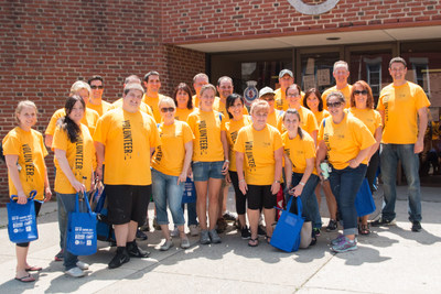 PPL employees volunteer during the United Way Day of Caring in the Lehigh Valley held on June 21, 2017. In addition to financial support, hundreds of PPL employees give the gift of time by volunteering throughout the company's Pennsylvania service territory during United Way's Day of Caring events.