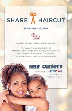 Hair Cuttery to Donate 46,000 Haircut Certificates to Homeless Adults and Children