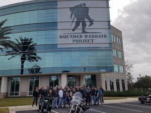 Bikers Rally with Local Harley-Davidson Dealership to Support Wounded Warrior Project