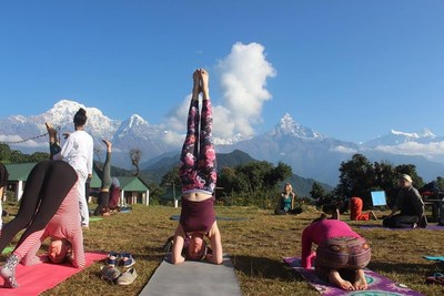Yoga Teacher Training in Nepal (PRNewsfoto/Rishikul Yogshala)