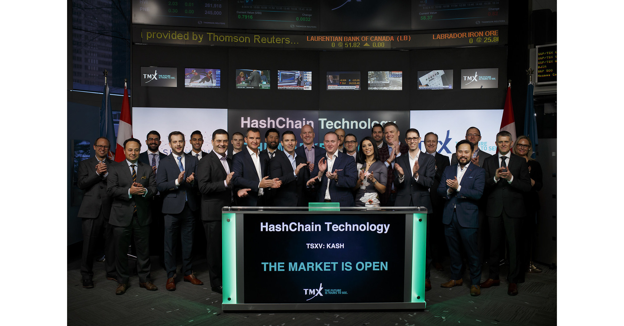HashChain Technology Inc. Opens the Market at TSX Venture Exchange on ...