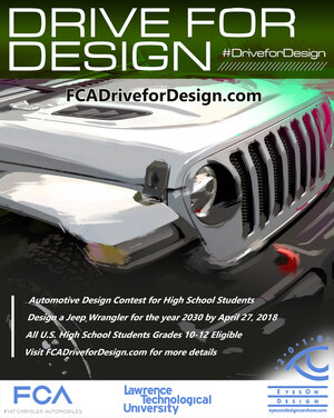 FCA US Product Design Office Kicks Off Sixth Annual 'Drive for Design' Contest