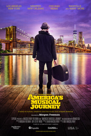 MacGillivray Freeman Films, Brand USA, and Sponsoring Partners Launch America's Musical Journey, the Newest IMAX® Documentary Starring Grammy Award®-Nominated Singer and Songwriter Aloe Blacc and Narrated By Academy Award®-Winning Actor, Morgan Freeman