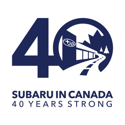 Subaru Celebrates 40 Years in Canada at 2018 Canadian International AutoShow (CNW Group/Subaru Canada Inc.)