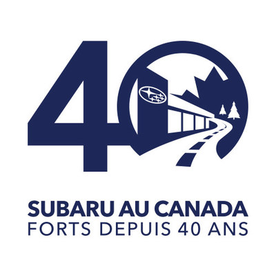 Subaru clbre 40 ans au Canada au Salon international de l'auto 2018 (Groupe CNW/Subaru Canada Inc.)