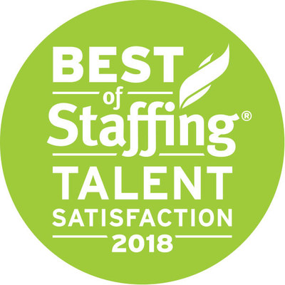 Inavero’s 2018 Best Of Staffing® Talent Award