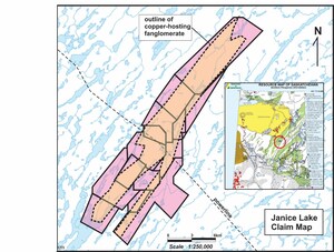 Transition and Forum Combine Efforts to Secure Camp Scale Land Position Around the Janice Lake Copper Project, Saskatchewan