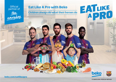 Beko is the international home appliance brand of Arcelik and a Global Premium Partner of FC Barcelona. It offers product lines including major appliances, air conditioners, small appliances. Beko is the leading freestanding home appliances brand in Europe in white goods sector and has been the fastest growing brand in overall European market between 2000-2016 With its leading position, Beko is one of the most important players in the UK’s home appliances market ,holds top position in French freestanding and Polish total white goods markets. (PRNewsfoto/Beko)