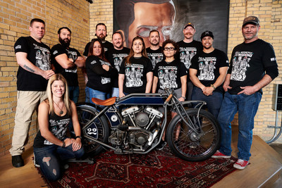 A group of U.S. military veterans built a custom motorcycle, named Porterfield, and won the J&P Cycles Ultimate Builder Custom Bike Show, the world's largest elite-level motorcycle building competition. The team of students and coaches from Motorcycle Missions in Austin, Texas served in the Army, Marines and Air Force.