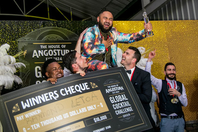 New Zealand Bartender Wins Angostura® Global Cocktail Challenge 2018