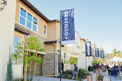 Trumark Homes welcome over 1,000 attendees at the Grand Opening of the Founders model homes.