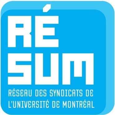 Logo : RSUM (Rseau des syndicats de l'Universit de Montral) (Groupe CNW/Syndicat canadien de la fonction publique (SCFP))