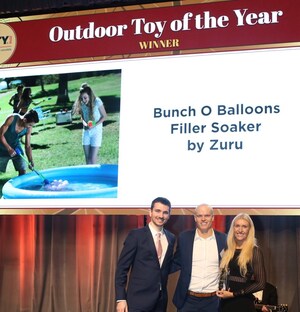 ZURU's Bunch O Balloons Wins Prestigious 'Outdoor Toy of the Year' Award for Second Consecutive Year