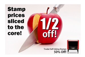 Trodat Self Inking Stamps Now 50% Off at RubberStampChamp.com