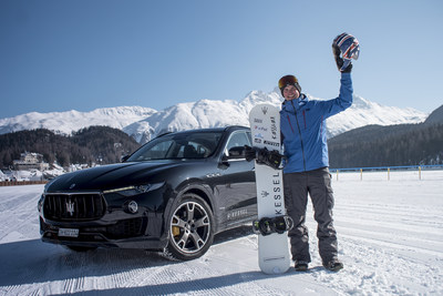Jamie Barrow and Maserati Levante World Speed Record in St. Moritz