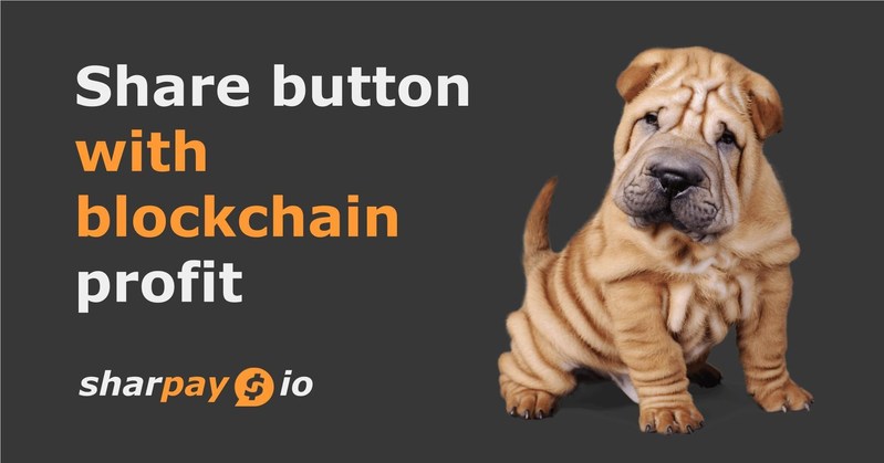 Sharpay Share Buttons Successfully Raised 2400 EHT in Presale and Announcing Token Sale (PRNewsfoto/Sharpay)