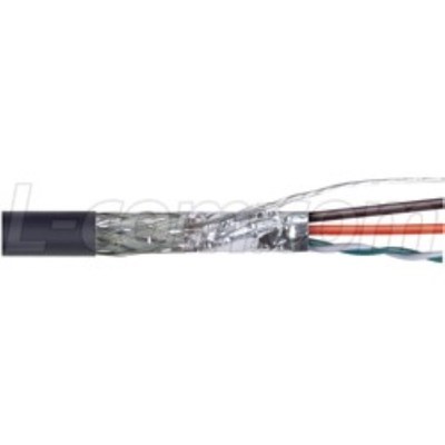 Low-Smoke Zero-Halogen USB 2.0 Bulk Cable with 28/28 AWG Conductors