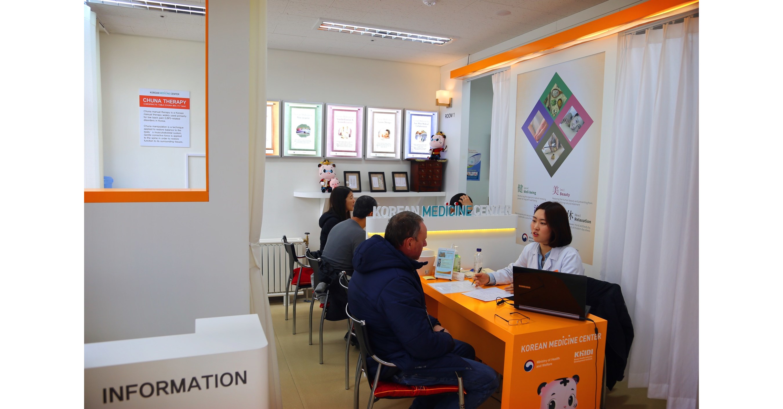 The Only Korean Medicine Center at the Olympic Winter Games PyeongChang