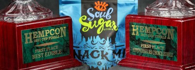 Soul Sugar Kitchen's Peacefully Parmesan Snack Mix won 2017 Best Edible and 2017 Best Connoisseur Edible (CNW Group/CannaRoyalty Corp.)