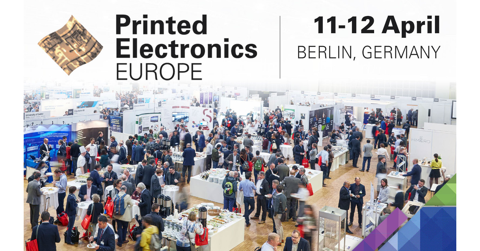 Printed Electronics Europe Hier treffen sich Anbieter und Endkunden