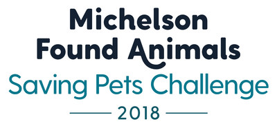 Leading animal welfare non-profit organization, Michelson Found Animals Foundation, announces that registration for the fifth annual Saving Pets Challenge is now open. (PRNewsfoto/Michelson Found Animals Foundat)