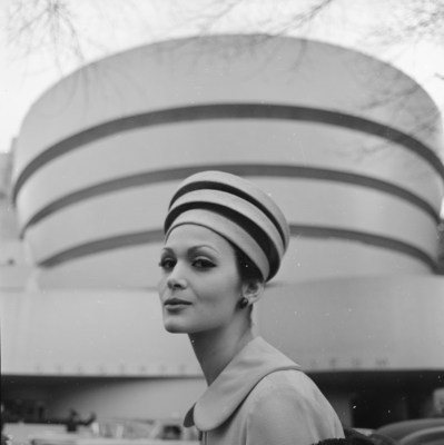 Michael A. "Tony" Vaccaro. Architectural hats, 1960.