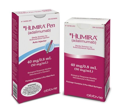 Canadians living with Moderate to Severe Hidradenitis Suppurativa are beginning to have public access to HUMIRA® (Adalimumab) to manage their disease (CNW Group/AbbVie Canada)