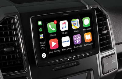 Alpine Electronics' new iLX-F309 Alpine Halo9, is an in-dash system with a 9-inch touch screen that “hovers” over the vehicle’s dashboard.