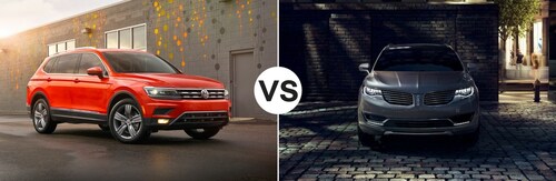 The 2018 Volkswagen Tiguan vs. 2018 Lincoln MKX comparison is one of the new information pages available on the Douglas Volkswagen website.