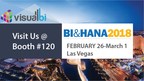 Visual BI to Exhibit at BI &amp; HANA 2018 in Las Vegas
