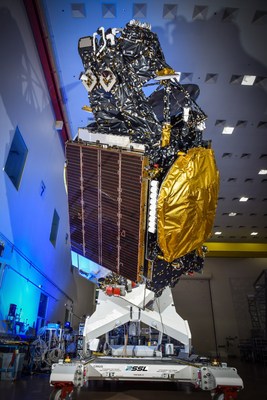 SSL-built Hispasat 30W-6 communications satellite was successfully launched by SpaceX. (CNW Group/Maxar Technologies Ltd.)
