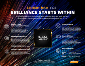 MediaTek impulsa el futuro de los teléfonos móviles con el nuevo chipset Helio P60