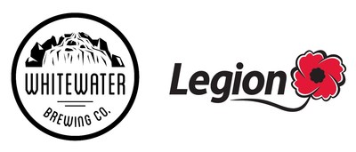 Logos : Whitewater Brewing Co. et La Lgion royale canadienne (Groupe CNW/Lgion royale canadienne)